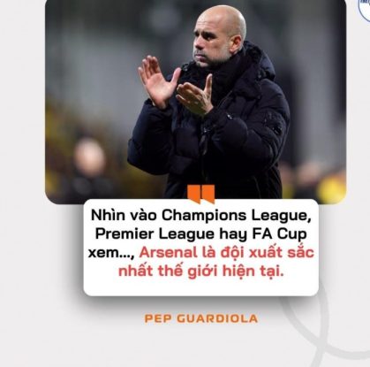 'Arsenal là số 1 thế giới